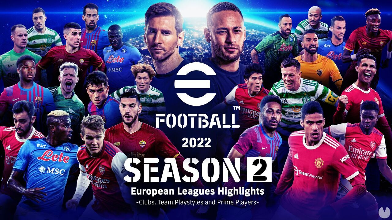 eFootball 2022 presenta su segunda temporada y su versión para