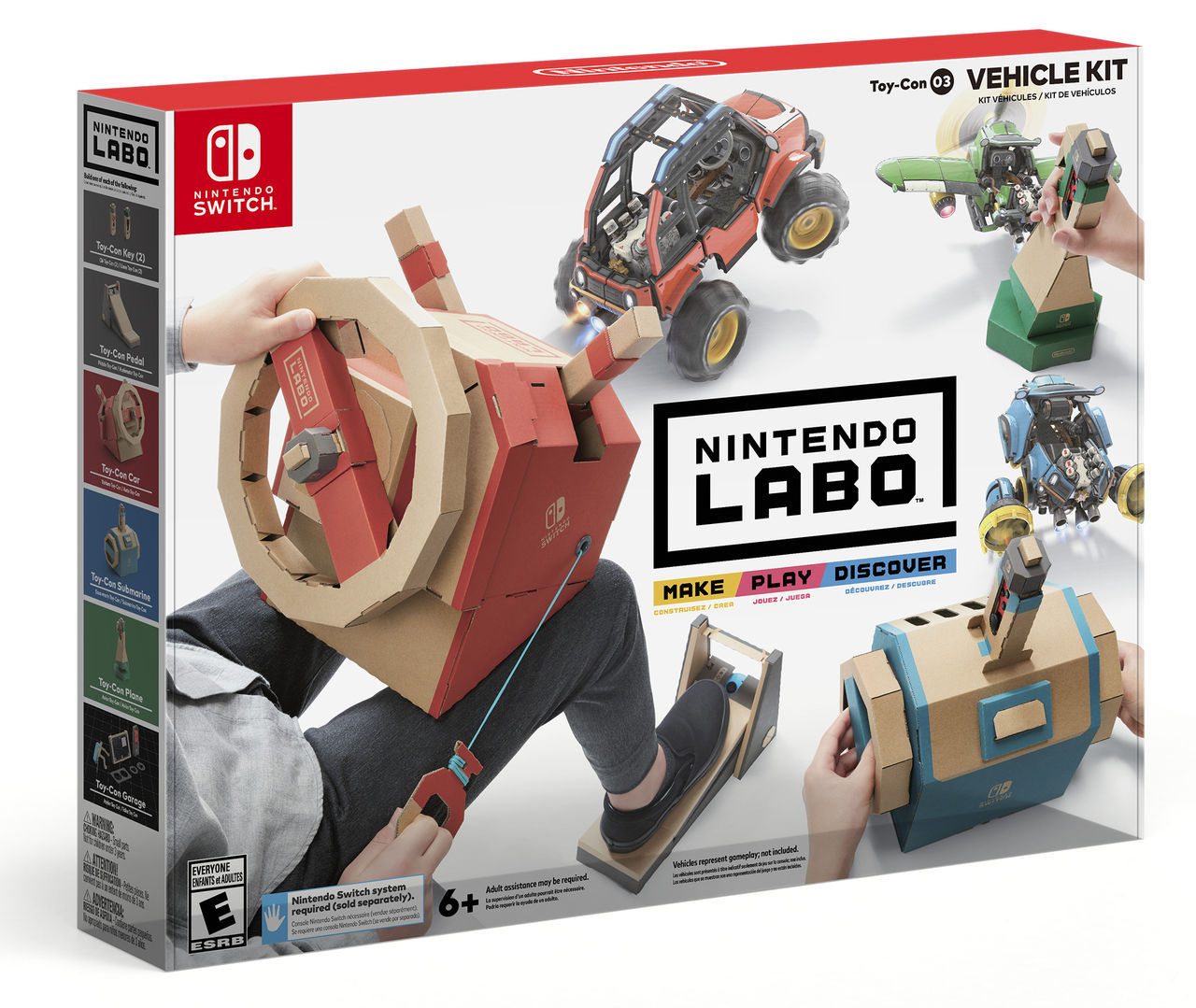 Nintendo Labo ToyCon 03 Kit de vehículos Videojuego (Switch) Vandal