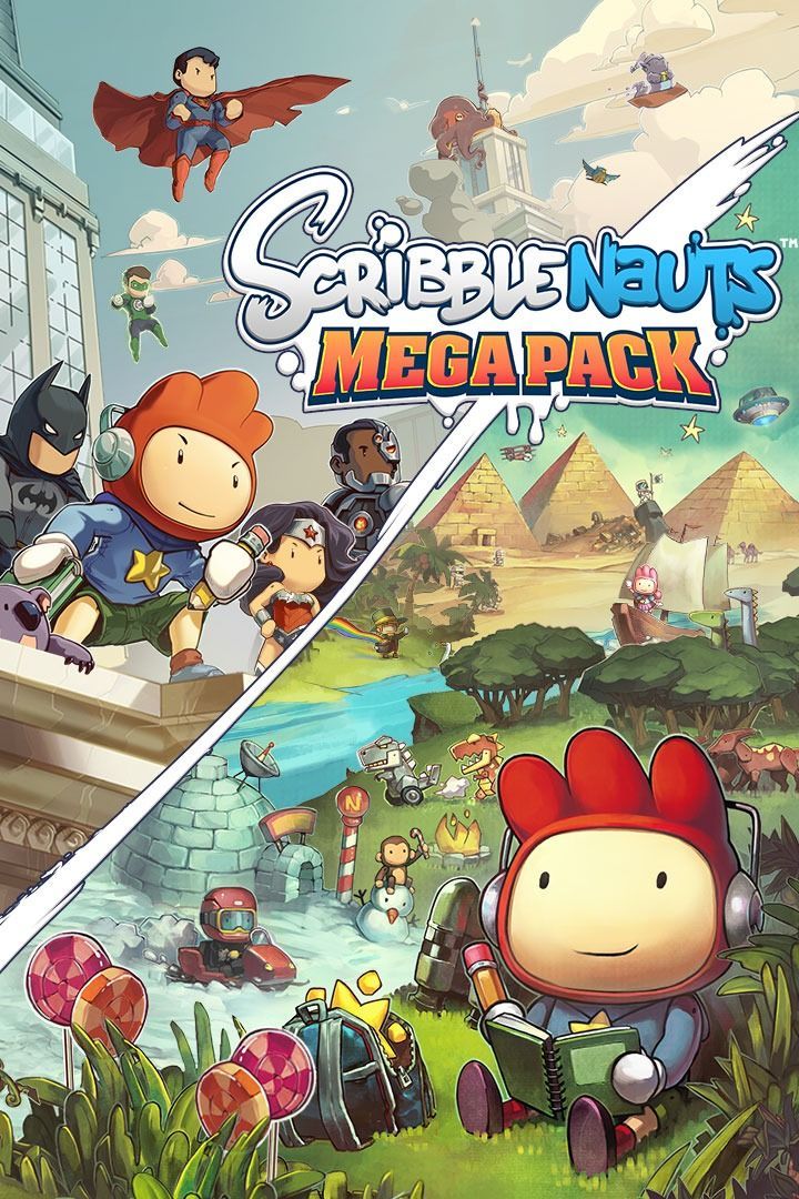 Scribblenauts Mega Pack Videojuego (PS4, Switch y Xbox One) Vandal