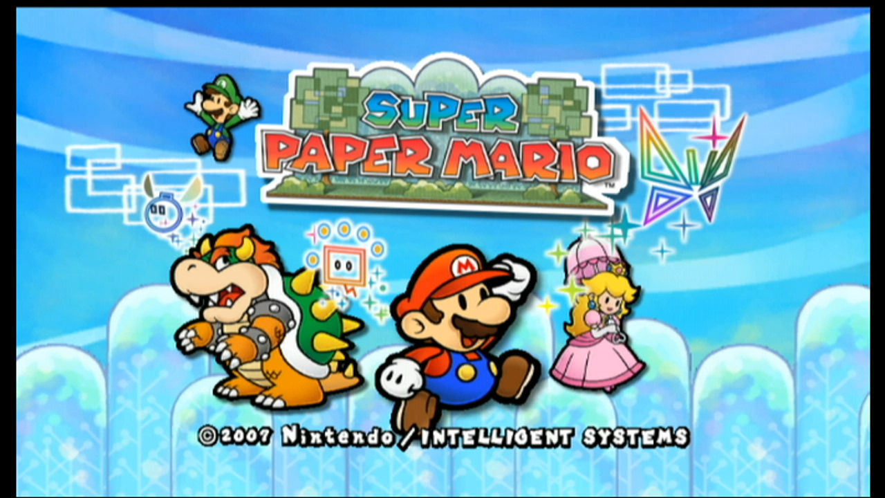Super Paper Mario Videojuego Wii Vandal 