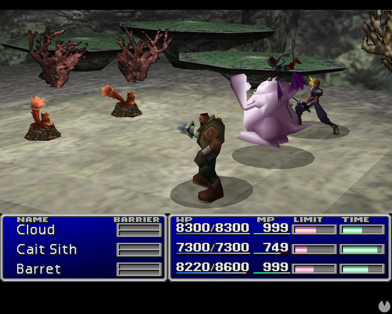 Final Fantasy VII Videojuego (PS One, PS4, PS3, PC, Switch, iPhone, Android y Xbox One) Vandal