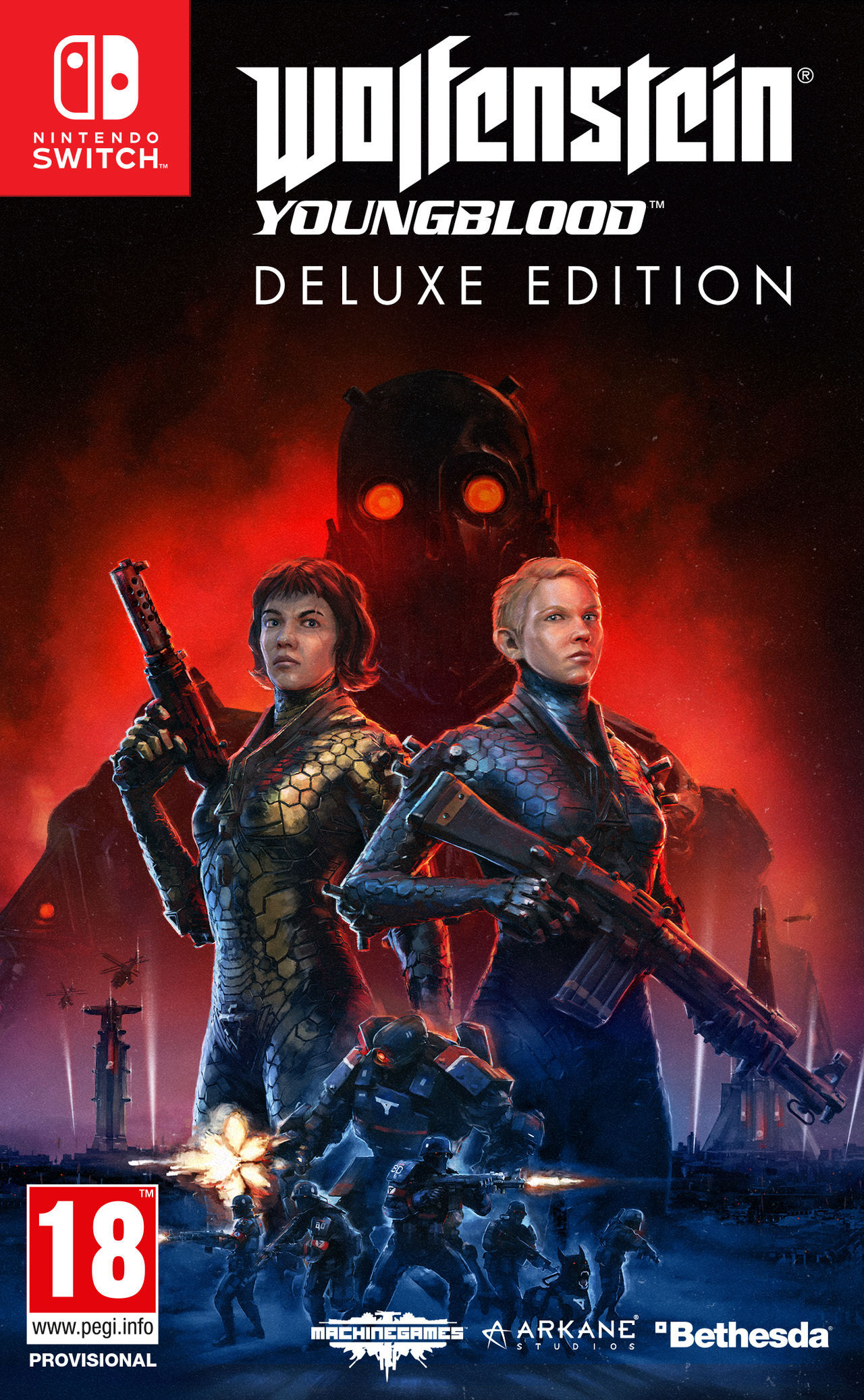 Сколько весит wolfenstein youngblood на nintendo switch