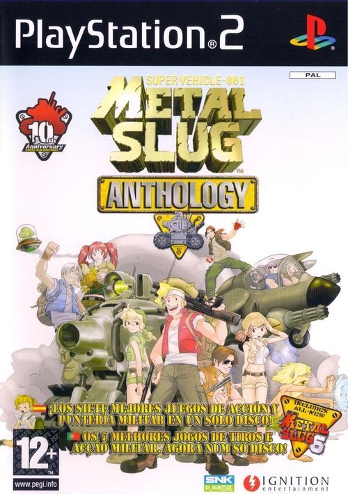 Metal Slug Anthology Videojuego (PS4, PSP, PS2 y Wii