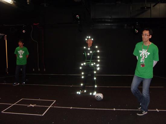 Dentro del estudio de Pro Evolution Soccer