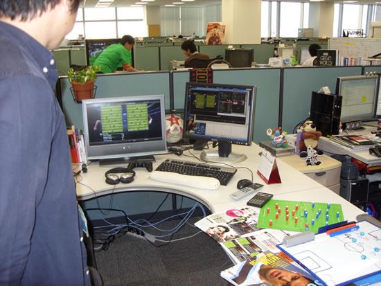 Dentro del estudio de Pro Evolution Soccer 1