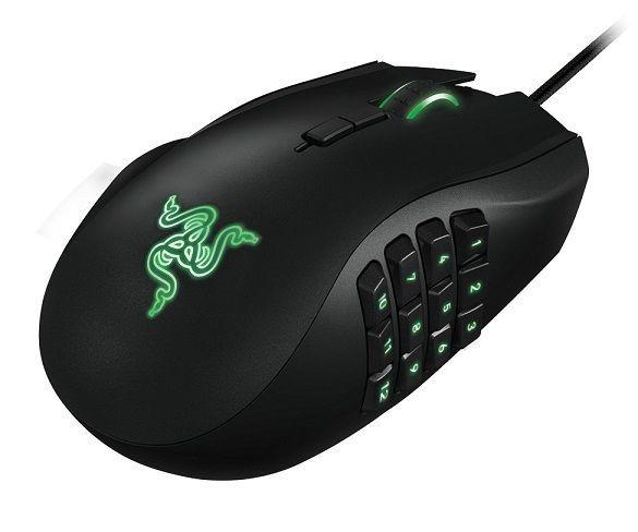 El Razer Naga 2014 edicin para zurdos, con un montn de accesos directos para juegos tipo MMO.