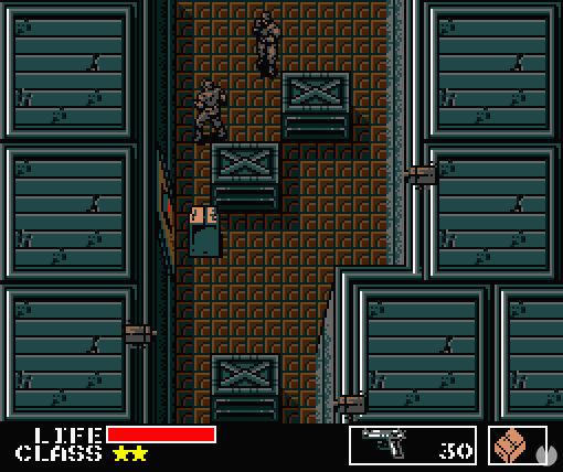 La mítica caja para ocultarnos de los guardias ya estaba presente en el primer Metal Gear.