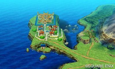 El mundo de 'Dragon Quest VII' cada vez se va haciendo más y más grande, y al final tendremos una enorme cantidad de localizaciones para visitar, y por duplicado, tanto en el pasado como en el presente.