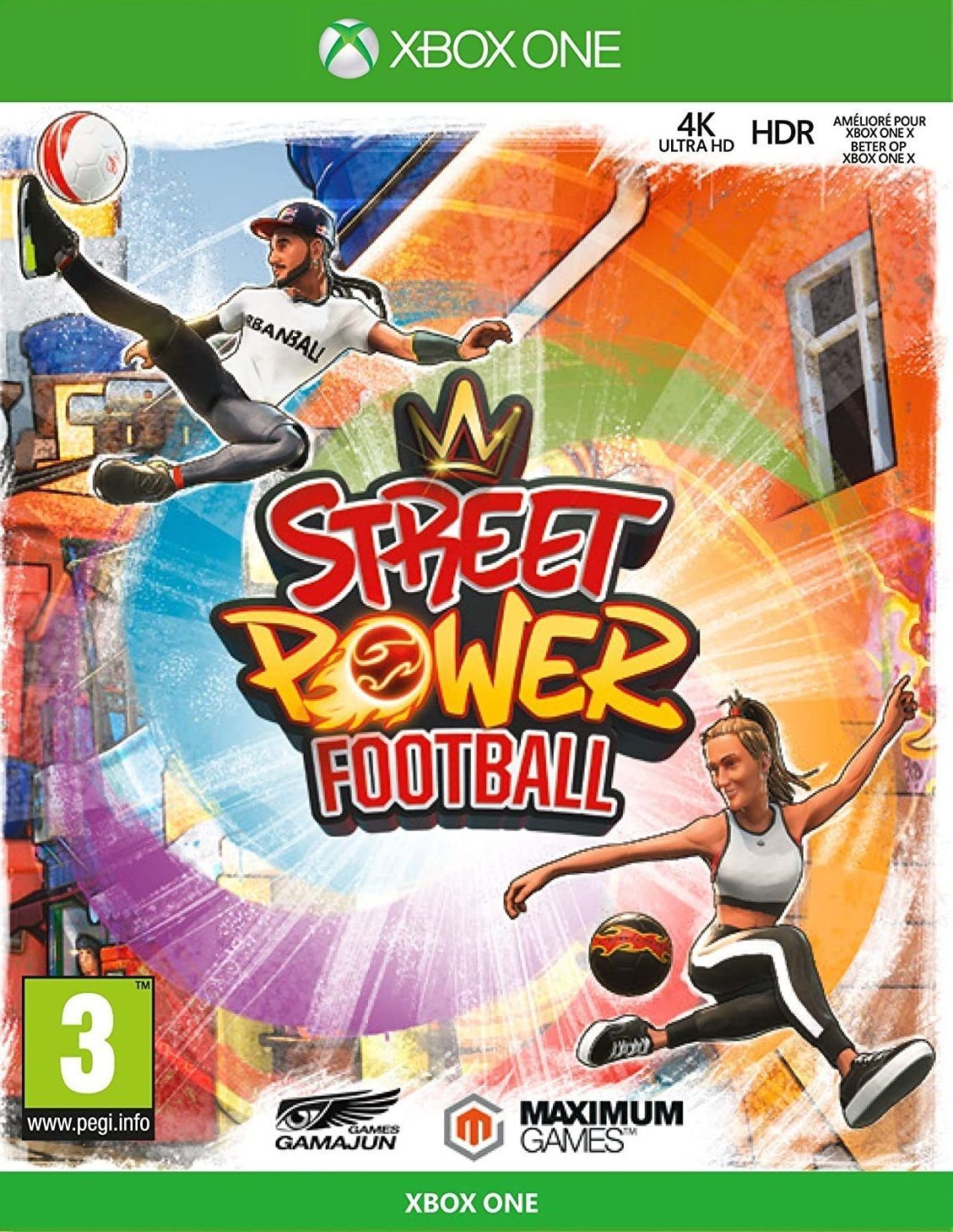 Street Power Football - Jeu PS4 / Playstation 4 - Neuf Sous Blister