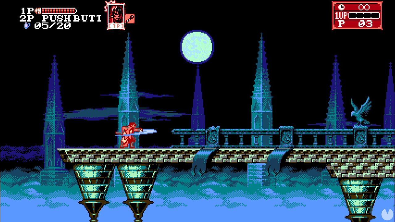 Bloodstained curse of the moon прохождение