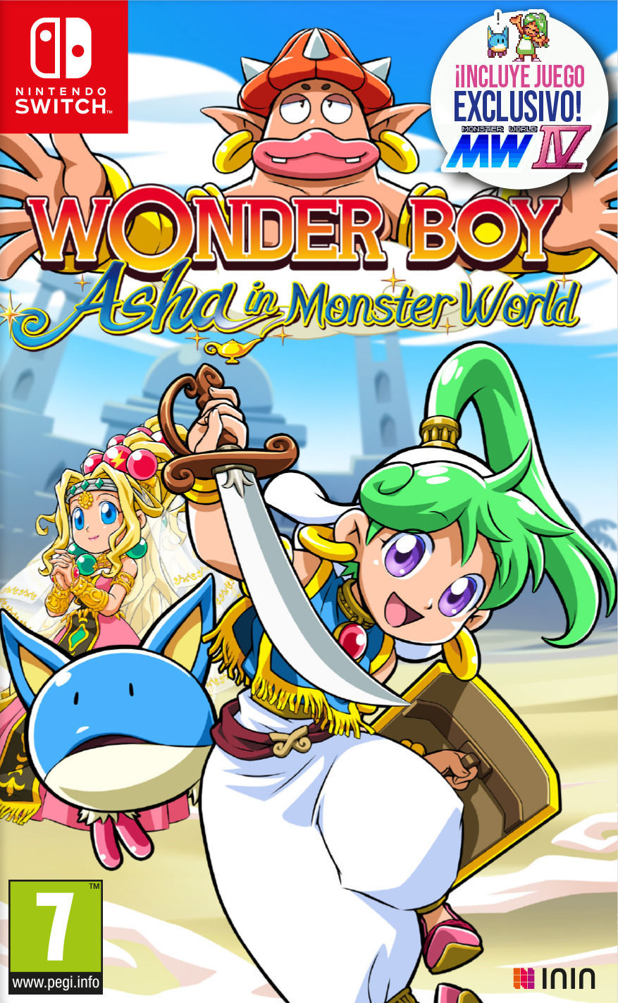 Wonder boy asha in monster world прохождение