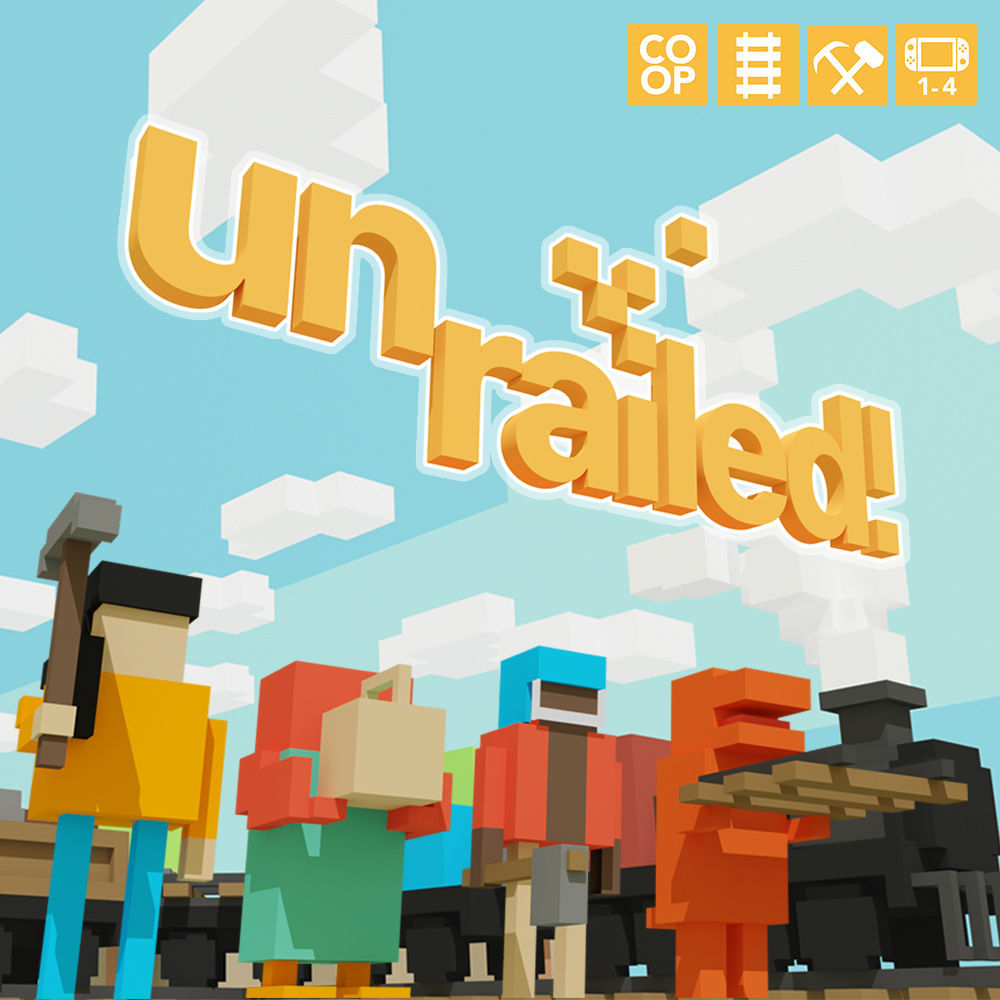 Unrailed! Videojuego (Xbox One, PC, PS4 y Switch) Vandal