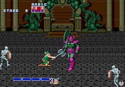 Sega añadió un nivel extra en la conversión de Mega Drive, en el que nos enfrentábamos a Death Bringer.