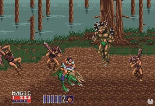 El 'Golden Axe II' de MD era divertido, aunque los escenarios y los enemigos eran mucho más sosos. Eso sí, menuda musicaza tenía.