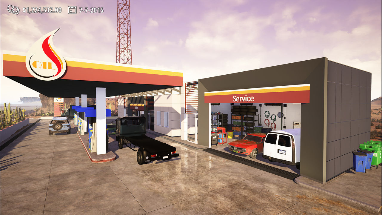 Gas Station Simulator Videojuego (PC, Xbox One, Switch y PS4) Vandal