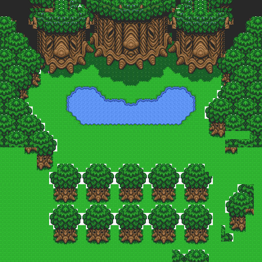 Desconocemos qué rol iban a tener estos árboles en ‘A Link to the Past’, pero es fácil ver su transición hasta convertirse en el árbol Deku.