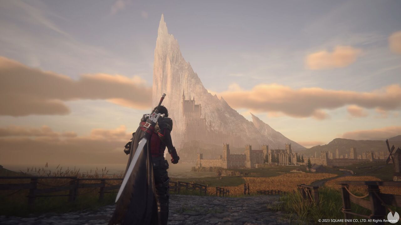 Captura oficial de Final Fantasy XVI
