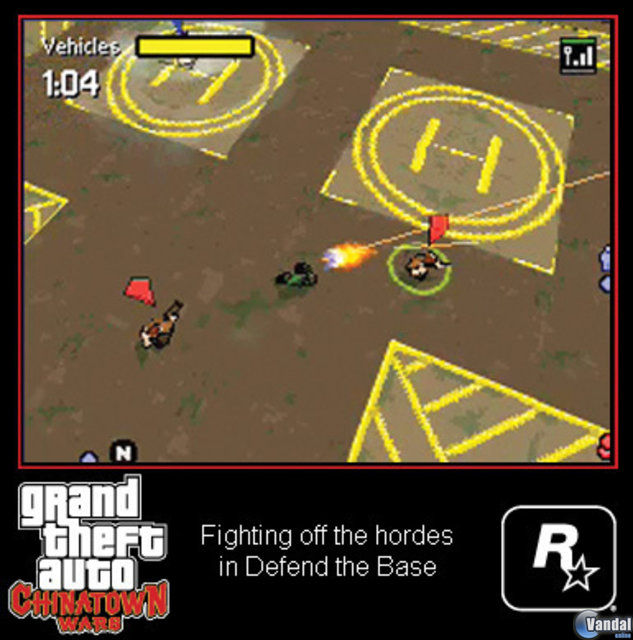 GTA Chinatown Wars Videojuego (NDS) Vandal