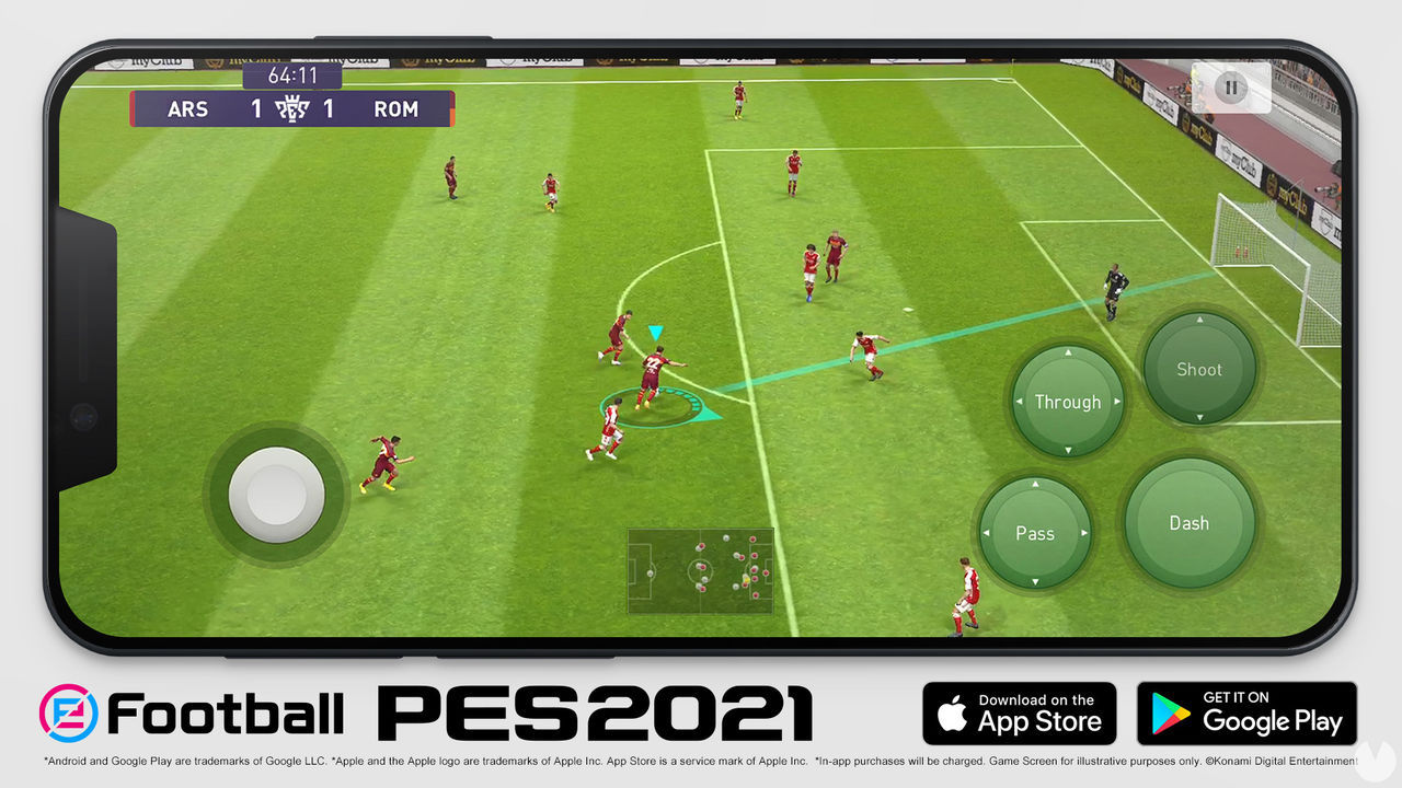 download free efootball 22 mobile