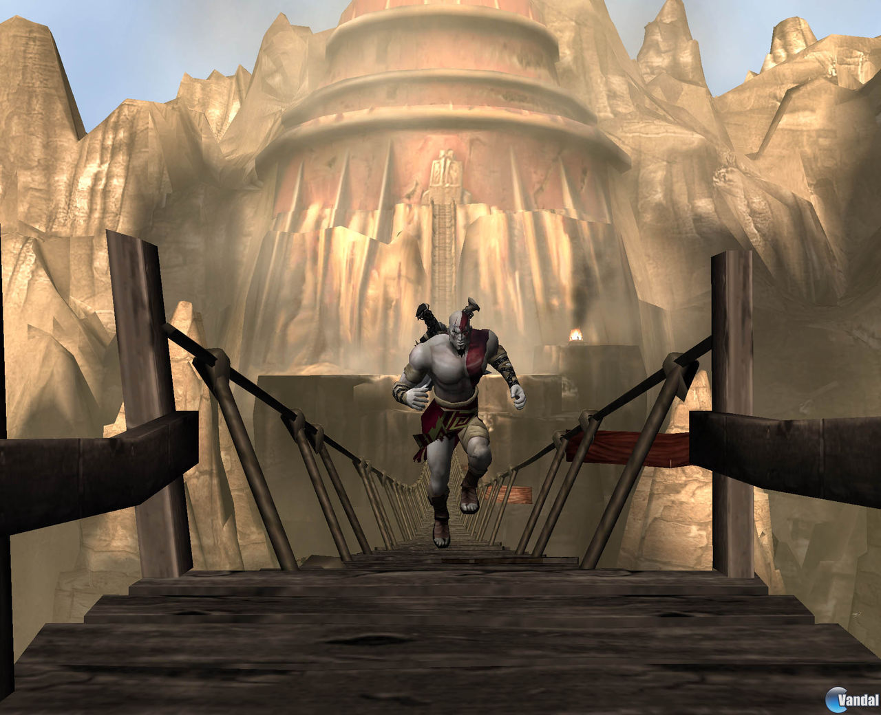 God of War (2005) Videojuego (PS2) Vandal