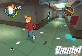 Futurama Videojuego (PS2, GameCube y Xbox) Vandal
