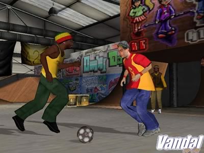 Urban Freestyle Soccer sur Gamecube