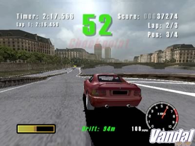 BurnOut Videojuego (PS2, GameCube y Xbox) Vandal